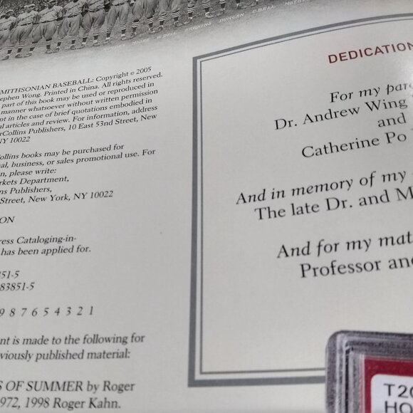 Smithsonian Baseball- Inside the World's Finest Private Collections Book - Picture 6 of 6